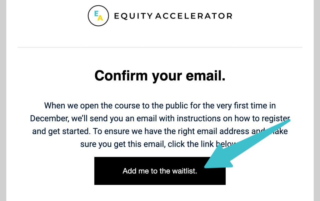 Confirm your subscription